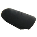 2 Pcs Rubber Clarinet Saxophone Mouthpiece Cap Protect Delicate Tip, Black  O9R5