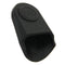 2 Pcs Rubber Clarinet Saxophone Mouthpiece Cap Protect Delicate Tip, Black