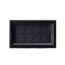 Geekcreit DC 100V 10A 0.28 Inch Mini Digital Voltmeter Ammeter 4 Bit 5 Wires Voltage Current Meter with LED Dual Display