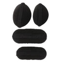 4 Pcs Black Sponge Hair Clip Volume Bumpit Hair Lift Volume Bumpits Styling A2M4