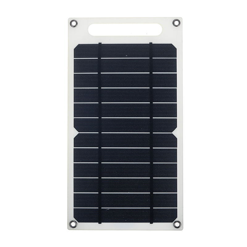 6V 10W 1.5A Portable Monocrystalline Solar Panel Slim & Light USB Charger Charging Power Bank Pad