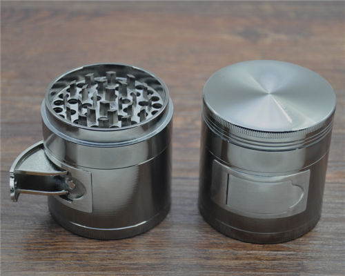 Multi Functional 63MM 2.48 Inch 4 layers CNC ZINC ALLOY Metal Herb Grinder Crusher Smoke Grinder