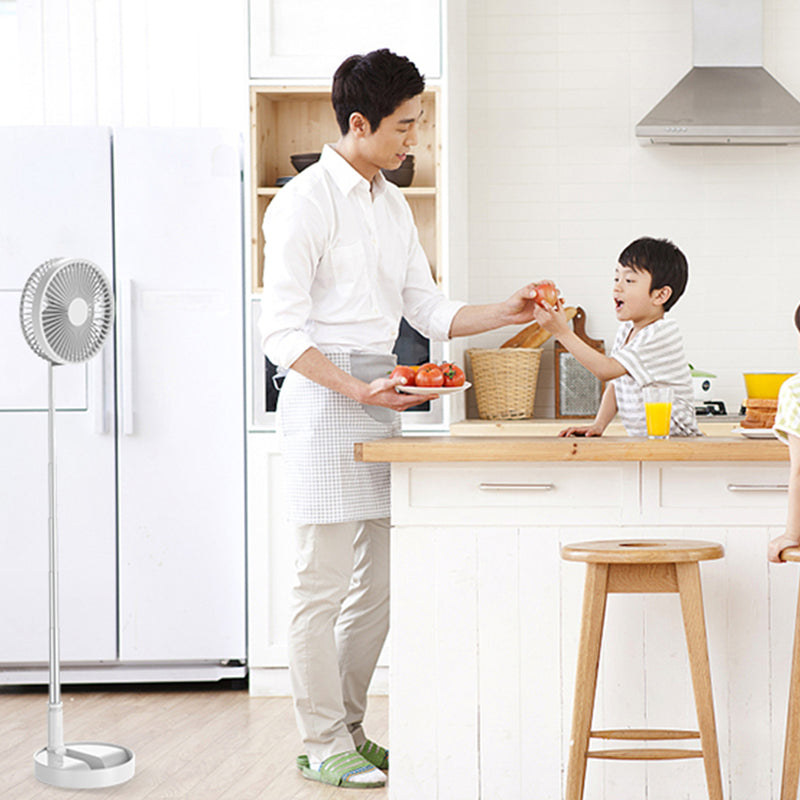 USB Chargable Portable Foldable Telescopic Fan Multi-Function Desktop Air Cooler Adjustable Travel Gadget Air Cooling Fan Gift