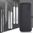 Y.F.M 8Pcs Stainless Steel Acne Needle Blackhead Remover Pimple Comedone Extractor Tool Kit