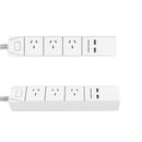 DHEKINGD D803 Smart WiFi APP Control Power Strip with 3 AU Outlets Plug 2 USB Fast Charging Socket App Control Work Power Outlet