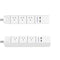 DHEKINGD D803 Smart WiFi APP Control Power Strip with 3 AU Outlets Plug 2 USB Fast Charging Socket App Control Work Power Outlet