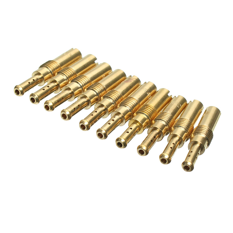 10pcs Carburetors Carb Slow Pilot Jet Running Nozzle For PWK CVK FCR MX 32 to 55