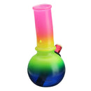 Funny Colorful H ookah Water Pipe Glass  For Herb Shisha Herb C igarette Fitter Bottle Smoking Accessories