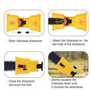 Drillpro Chainsaw Teeth Sharpener Chainsaw Sharpener Color Optional Bar-Mount Chainsaw Chain Sharpening Kit