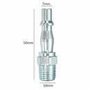 1/4 Inch Air Line Fitting Connector Male Female Quick Coupler Compressor Air Hose Connector