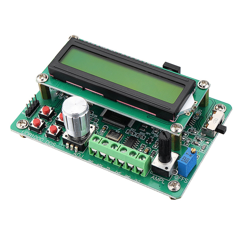 5MHz UDB1005S DDS Signal Generator LCD1602 Sweep Function Source Sine  Square Triangle Sawtooth Wave