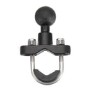 U-Bolt Phone GPS Base 1 inch Ball For 3/4inch-1 1/4inch Motorcycle Bike Handlebar Mount