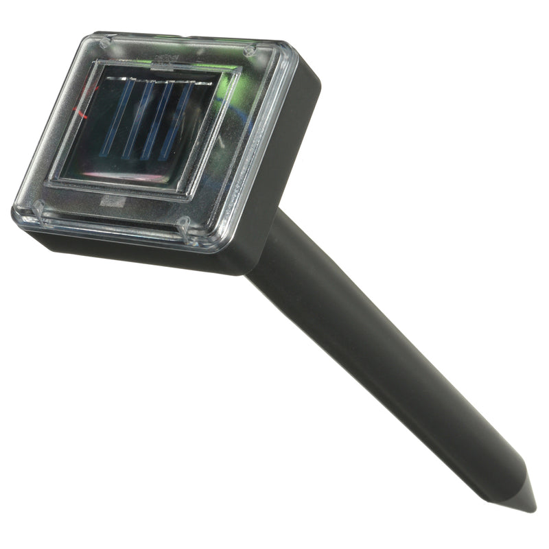 Ultrasonic Solar Powered Sonic Pest Animal Repeller Outdoor Garden Rat Snake Repellent