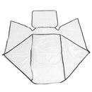 Twin Baby Carriage Rain Cover Stroller Infant Prams Transparent Windproof Shield