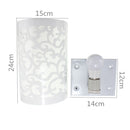 3W Modern Up & Down Cut Curved White Wall Light Sconce Lighting Lamp Indoor