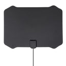 Flat Digital Indoor HDTV HD TV Antenna Fox with Amplifier 50 Miles Range VHF UHF