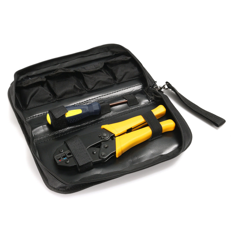 WXK-30JN Insulated Terminals Ferrules Crimping Plier Ratcheting Crimper Tool