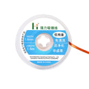 1.5m Length Solder Wick Remover Desoldering Braid Solder Remover Sucker Flux Wick Cable Wire