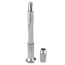 Mini Aluminum Hand Drill with Keyless Chuck and 50pcs 0.6-1.5mm Micro Twist Drill Bits