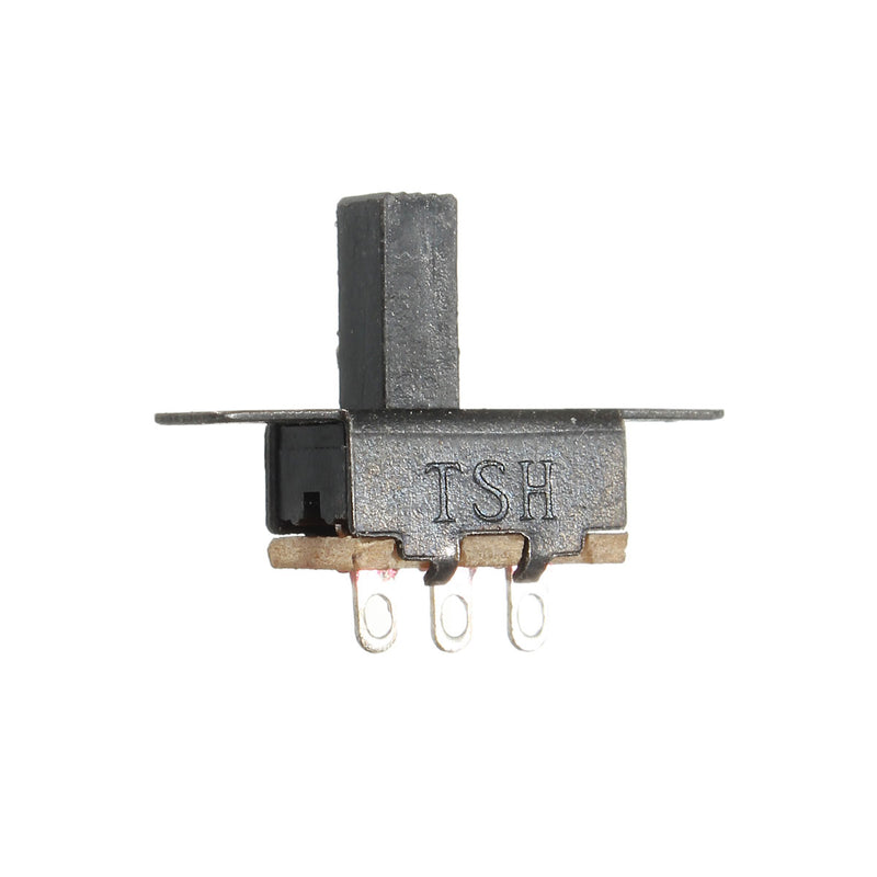 50Pcs Black Mini Size SPDT Slide Switches On-Off 100V 2A DIY Material Toggle Switch
