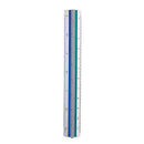 Aluminium Triangle Ruler 15cm or 30cm Three Color Coded Sides Architect Engineer Angle Ruler Woodworking Gauging Tool