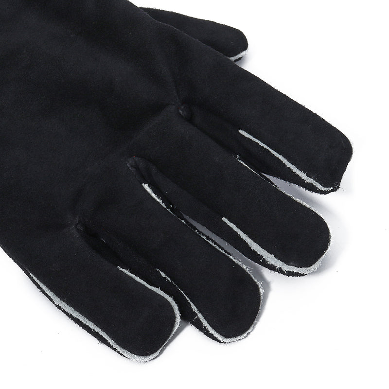 Welding Glove Cow Leather Cowhide Extreme Heat &Fire Resistant Kevla r Stitching