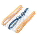 200pcs 1/4W 10K Ohm Resistor +/- 1% 1/4w 10KR Ohm Metal Film Resistors 0.25W Watt Color Ring Resistance Carbon Film