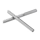 Drillpro 4mm Shank 17/28mm Carbide Tungsten End Mill Corn Milling Cutter PCB Cutting