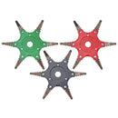 6 Teeth Grass Trimmer Head Brush Cutter Steel Garden Tool Strimmer Lawn Mower Blade