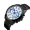 SKMEI 9108  Waterproof Stopwatch Display Date Casual Style Bussiness Men Quartz Watches