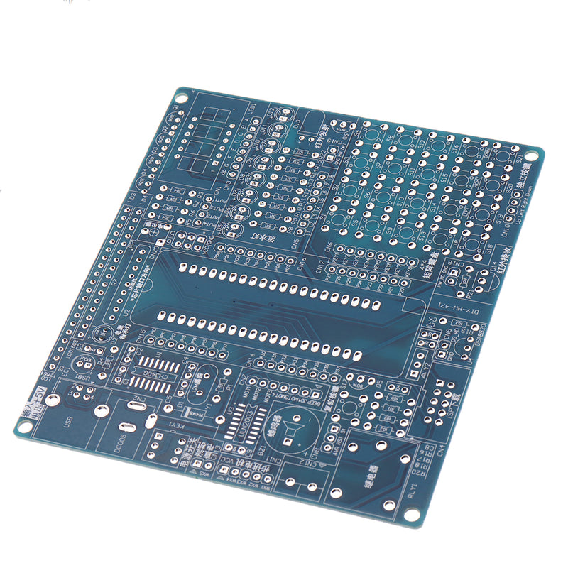 HW-471 51 MCU Development Board DIY Kit Soldering Component Core Board Parts