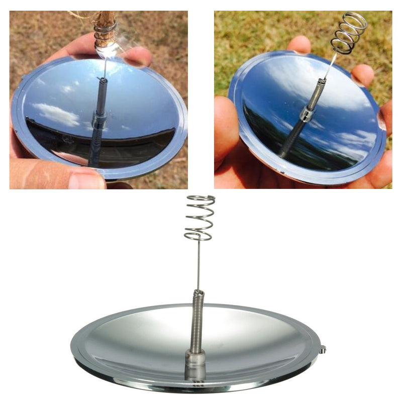 Solar Igniter Survival Fire Outdoor Tool Solar Lighter Windproof Fire Starter Camping Emergency Travel Tool