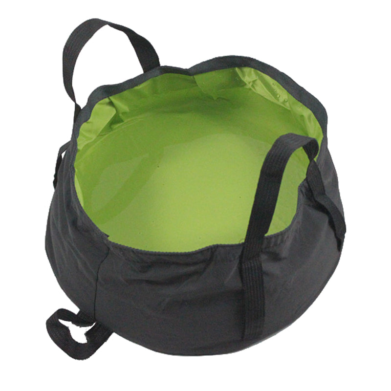 Garden Portable Foldable Water Bucket Outdoor Foldable Camping Wash Basin Sink Washing Hiking Bag