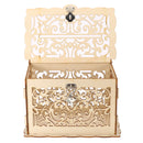 Wooden Wedding Post Box Weddings Reception Card Box With Lock Party Decoration