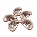 Drillpro 10pcs 60 to 600 Grit 15mm x 452mm Sanding Belts for Angle Grinder Sanding Belt Adapter