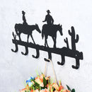 6 Hooks Wall Mounted Door Coat Cloth Hook Hat Rack Robe Decor Hanger Holder