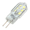 5PCS DC12V G4 2W 2835 Non-dimmable Transparent Cool White 12 LED Light Bulb for Pendant Indoor Use