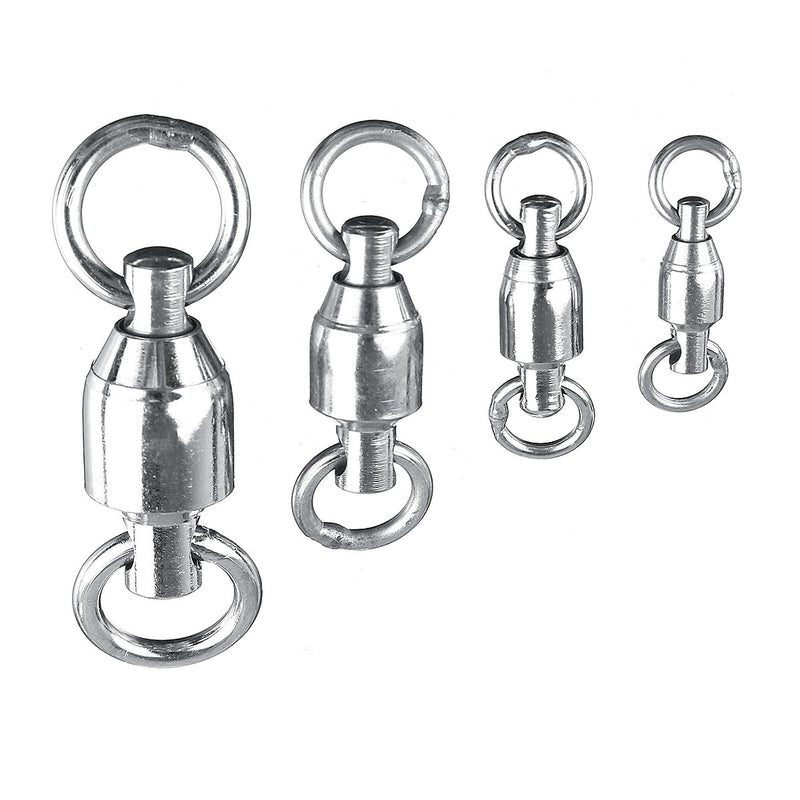 257Pcs Fishing Accessories Tackle Kits Jig Hooks Sinkers Swivels Ring Bearing Set