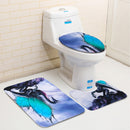 Ancient Dragon Shower Curtains Bath Pad Pedestal Rug Lid Toilet Cover Mat