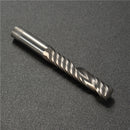5pcs 6mm Shank Single Flute End Mill Cutter Set CEL 32mm Tungsten Steel CNC Bits