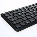 XUEME Ultra-slim 2.4G Wireless bluetooth Portable Keyboard with touchpad Dual System Universal Touch Mouse Suitable for Laptop/Desktop/Smart Phone/Tablet