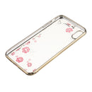 Bakeey Flowers Translucent Shockproof Soft TPU Back Cover Protective Case for iPhone XS Max