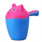 Vvcare BC-K58 Plastic Baby Kids Cute Cat Shampoo Cup Colorful Bath Shower Cup Baby Washing Head