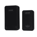 CACAZI Long Range Wireless Doorbell DC Battery Operated 300M Remote Door Bell 48 Rings 6 Volume