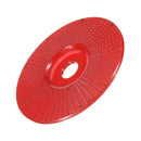Drillpro 100mm Tungsten Carbide Plane Wood Shaping Disc Carving Disc 16mm Bore Sanding Grinder Wheel for 100 115 Angle Grinder