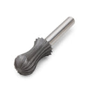 Drillpro 6pcs 6mm Shank Bearing Steel Engraving Grinding Bit Rotary Bur File Rasp Bit For Rotary Tools