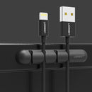 Ugreen LP114 Cable Organizer Silicone USB Cable Winder Desktop Cable Holder Flexible Cable Management Clips For Mouse Headphone Earphone