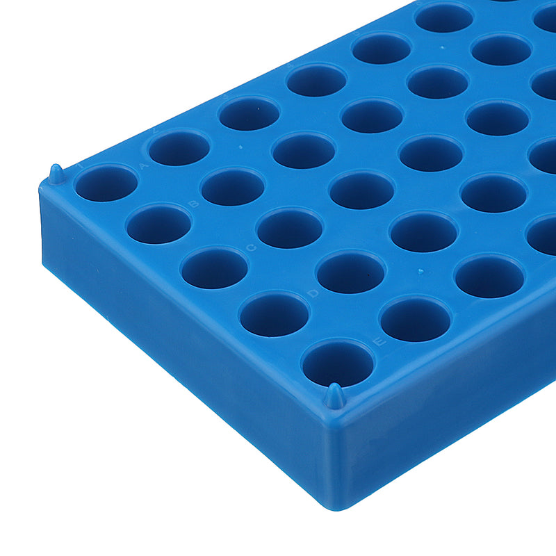 2ml 50 Holes Sample Bottle Rack Vials Autosampler Rack Stackable Test Tube Rack Organizer Centrifuge Tube Holder