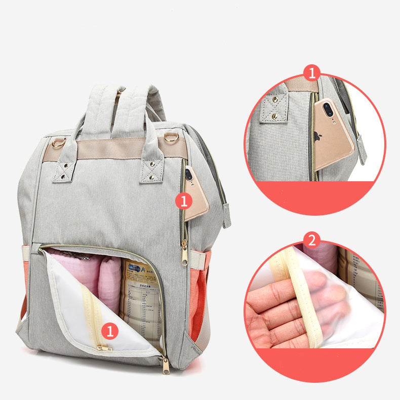 Mummy Backpacks Oxford Big Backpacks for Mom Nappy Bag Large Capacity Baby Bags Backpack