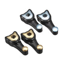2pcs ABS Car Seat Back Hook Headrest Hangers Vehicle Interior Bag Holder Clip with Button